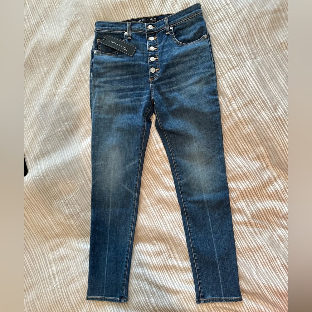 Veronica Beard Debbie high rise skinny jean size 30/10